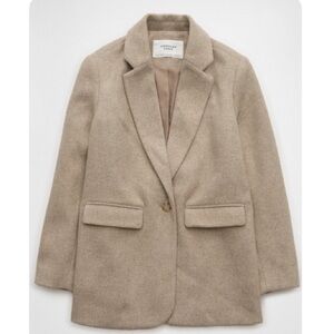 Oversized Wool Blazer